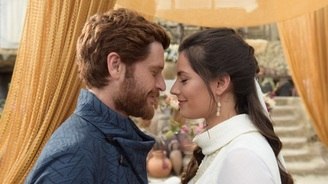 Cristiane Cardoso e Cirillo Luna analisam os casamentos de Davi (Blad Meneghel/Record TV)