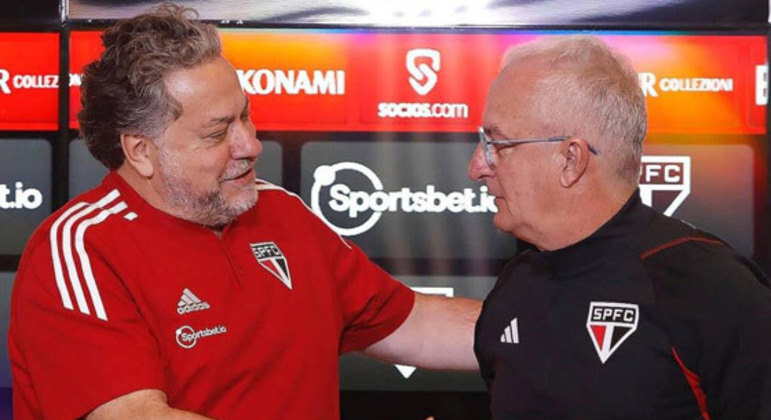 Casares colocou todo o planejamento do São Paulo em 2024 nas mãos de Dorival Junior