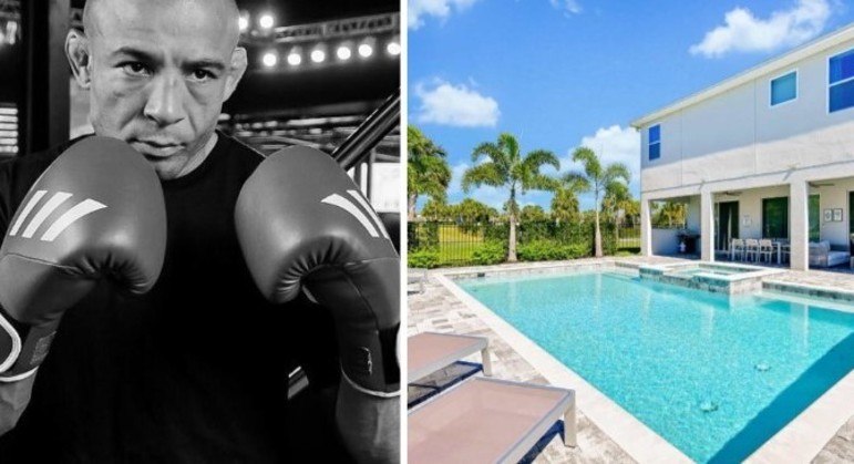 O lutador José Aldo aluga a sua mansão em Orlando, quando ele não está lá