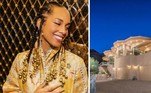 A cantora pop americana Alicia Keys está com sua mansão à venda na cidade de Phoenix, no Arizona, EUA