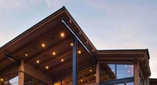 casas de madeira - casa de madeira com mezanino 