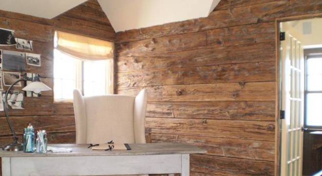 casas de madeira com home office