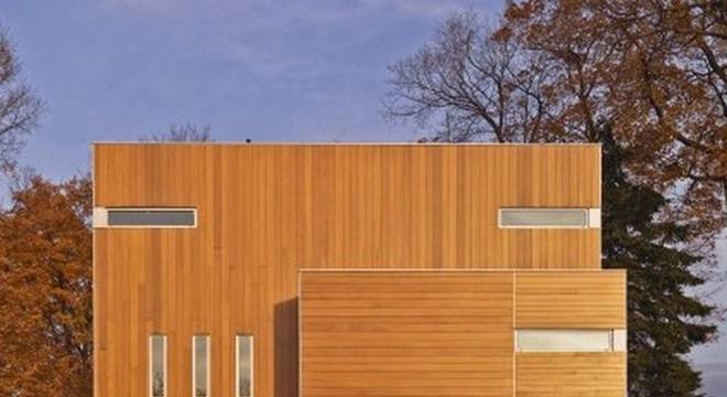casas de madeira fachada moderna