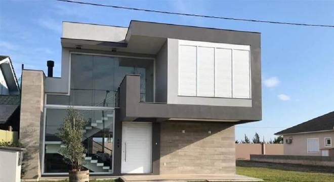 casas lindas e modernas com paredes de vidro 