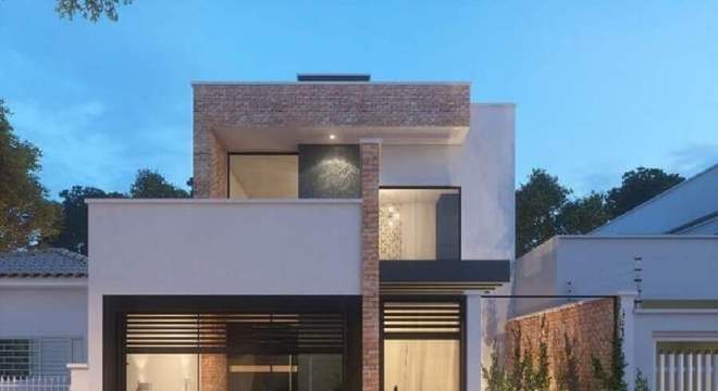 casas lindas e simples com fachada moderna 