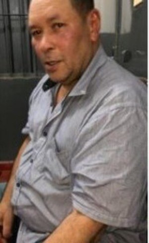 Caseiro 'Barriga' em fotografia tirada na prisão por um de seus advogados (Reprodução)