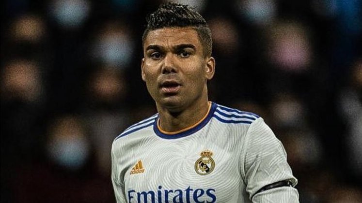 Casemiro (Volante - 30 anos - Real Madrid) - Valor de mercado: 60 milhões de euros (R$ 330 milhões). Casemiro (Volante - 30 anos - Real Madrid) - Valor de mercado: 60 milhões de euros (R$ 330 milhões).