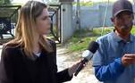 A equipe do Cidade Alerta esteve na chácara e conversou com Franklin, o pedreiro com quem Caetano trabalhava e o suposto homem que teria feito o ritual antes do homem desaparecer. No entanto, ele nega essa acusação