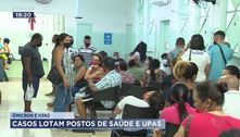 Ômicron e H3N2: casos lotam postos de saúde e upas 