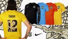 Corinthians lança camisa para homenagear marca de Cássio