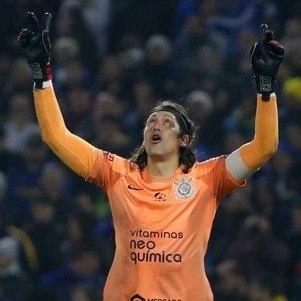 Goleiro corintiano Cássio