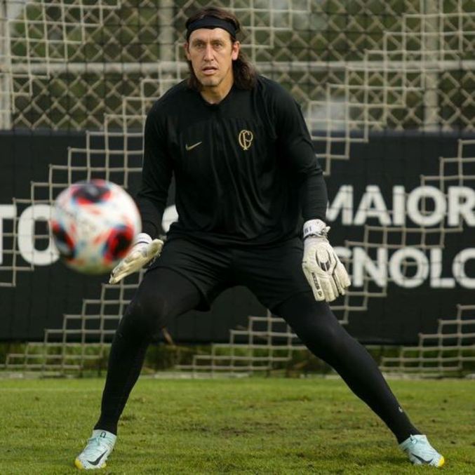 Cássio vai ser preservado contra o Santo André