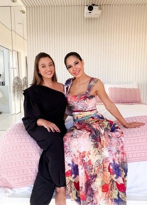 Cátia Fonseca  e Maíra Cardi, amanhã, na Band