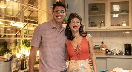 Cauã Reymond e Andreia Horta em "Um Lugar ao Sol"
