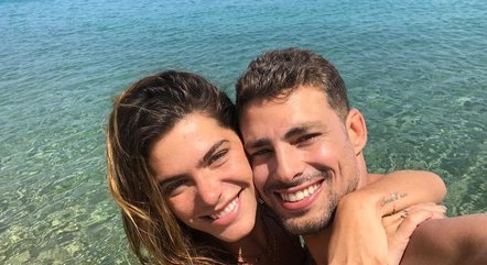 Mariana Goldfarb e Cauã Reymond estavam juntos desde 2016