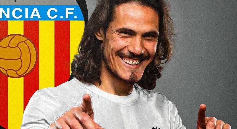 Cavani, R$ 5 milhões por mês no Valencia. Endividado, Santos tentou e ouviu 'não' do uruguaio