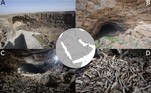 A caverna se chama Umm Jirsan e está localizada no leste da Arábia Saudita. É fruto de uma formação vulcânica, esculpida lentamente pela lava de campos localizados logo abaixo do solo. Tem cerca de 1,5 km de extensão e é a maior do tipo no país