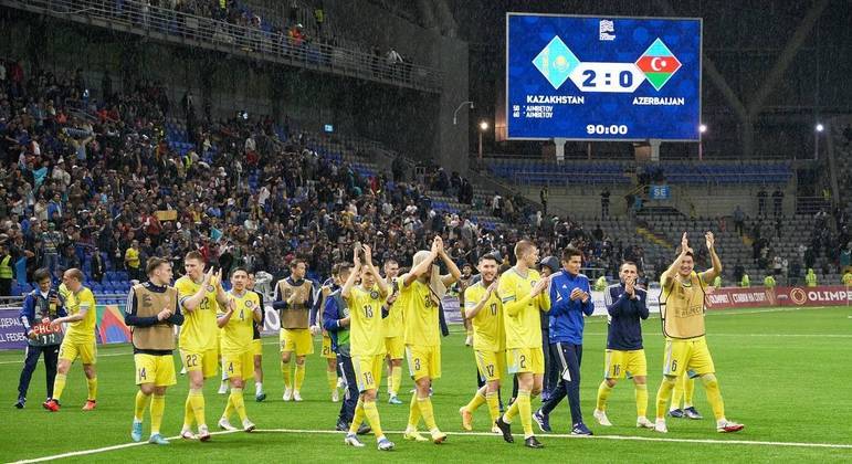 O time do Cazaquistão