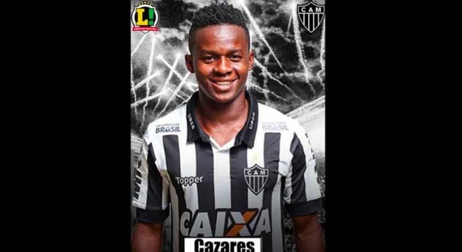 Cazares - 5,5 - Bate muito bem na bola, mas não conseguiu decidir o jogo em casa.