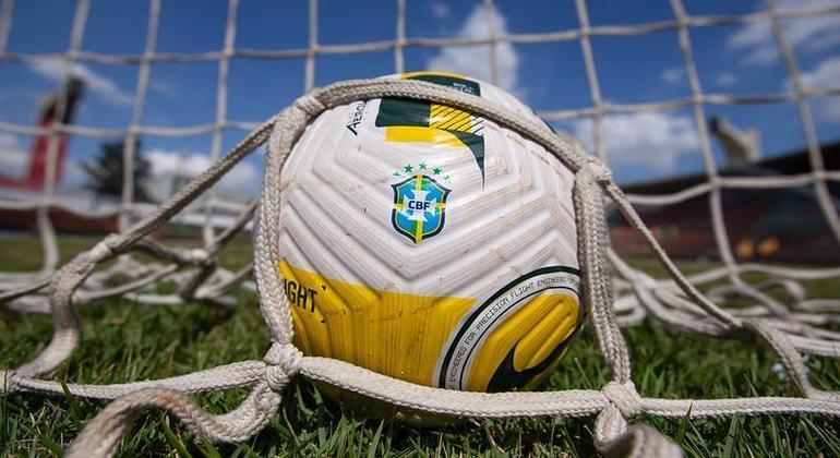 A bola oficial do futebol brasileiro