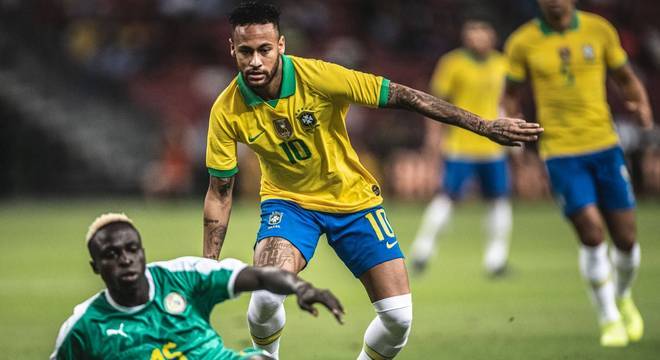 CBF recebe 1 milhão de dólares, cerca de R$ 5 milhões, por amistoso da Seleção