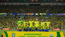 Seleção brasileira continua em 5º lugar no ranking da Fifa
