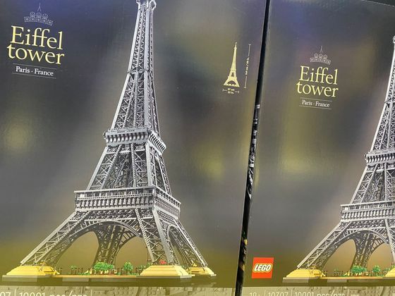Você gostaria de ter uma versão de 1,50 m de altura da Torre Eiffel na sala de casa? Este brinquedo de montar pode ser seu por R$ 6.999,99