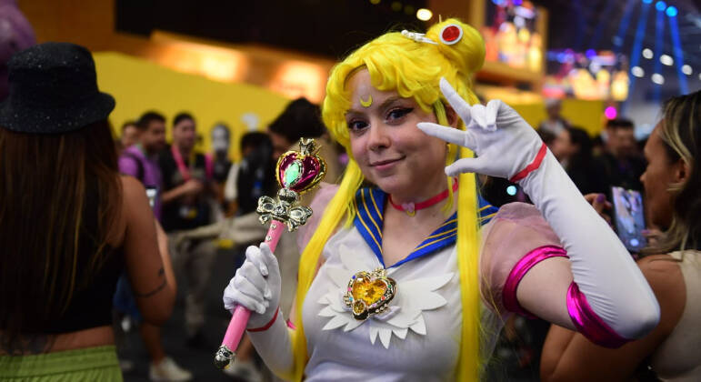 A galera do mangá também é representada pela Sailor Moon