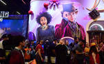 O público vai também para ver as novidades no universo de filmes e séries, como Wonka, que estreia nos cinemas em dezembro