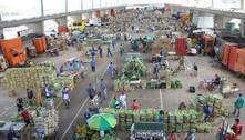 Movimento na Ceagesp cai 30% em dia de protesto de caminhoneiros