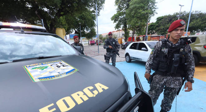 Homens da Força Nacional foram enviados ao Ceará para conter ataques