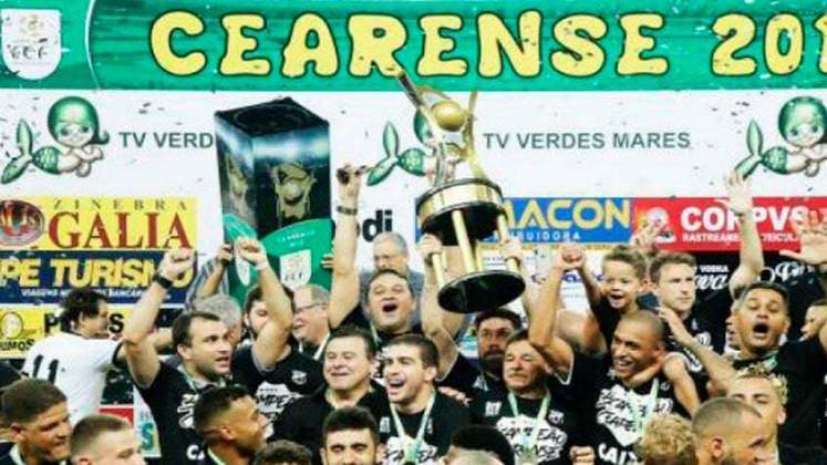 Ceará (empate entre duas equipes) - Ceará-CE: 45 títulos - último em 2018 