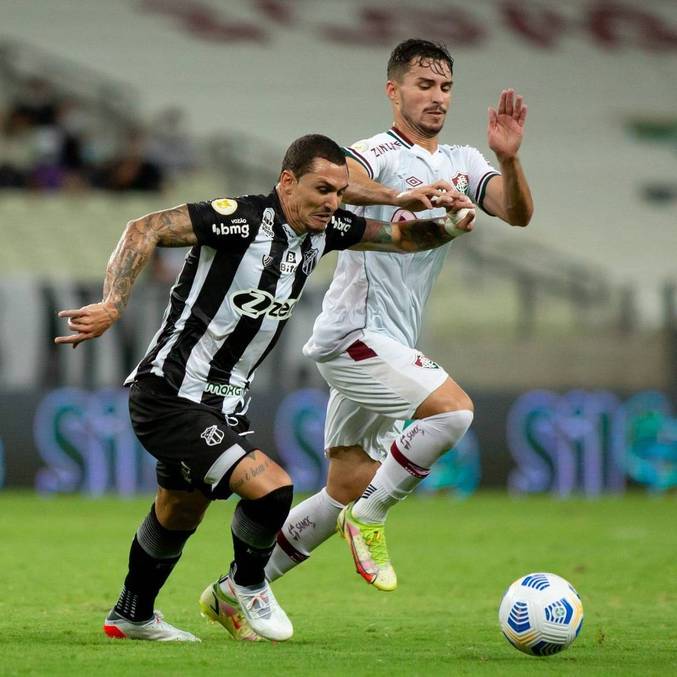 Ceará venceu Fluminense com gol de Vina, no primeiro tempo
