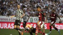 Hugo falha nos acréscimos e Flamengo empata com Ceará