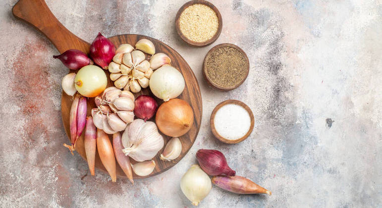 Metade de uma cebola possui a quantidade recomendada diária de prebióticos
