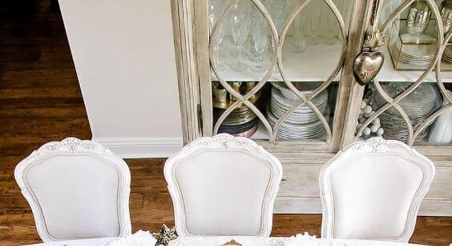 Ceia de ano novo dourada