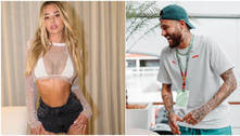 Modelo expõe suposta mensagem de Neymar: 'Se você tem namorada, não mande dm para garotas'