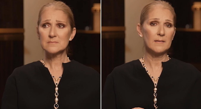 Emocionada, Céline Dion segurou as lágrimas durante desabafo em vídeo
