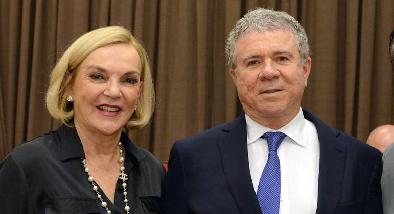 Celso Silveira Mello Filho e a mulher Maria Luiza morreram no acidente