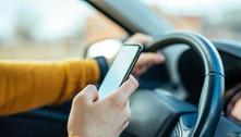 Celular pode 'dedurar' infrações ao volante, diz pesquisa 