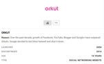 O Orkut foi a primeira rede social da maioria dos internautas brasileiros. Durou 10 anos (de 2004 a 2014) e até hoje muitos não aceitam o fim das comunidades, scraps e outras funcionalidades que fizeram parte de nossas vidas