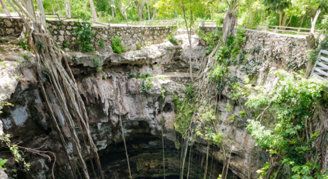 Famosos cenotes mexicanos, depressões geológicas inundadas