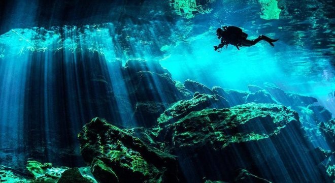 Para os antigos maias, cenotes eram portais sagrados através dos quais as pessoas se comunicavam com os deuses da chuva e da criação