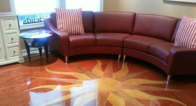 Centralize uma imagem na hora de compor o piso 3D no ambiente