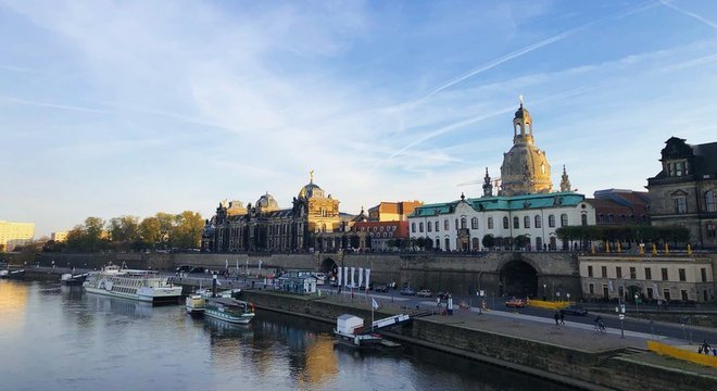 O AfD se tornou um dos principais partidos políticos de Dresden — a cidade declarou recentemente 'emergência nazista'

