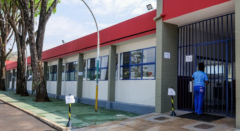 Nova estrutura do Centro de Ensino Fundamental Caseb, na Asa Sul, em Brasília
