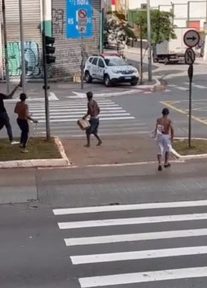 Dependentes atacaram policiais no centro paulistano