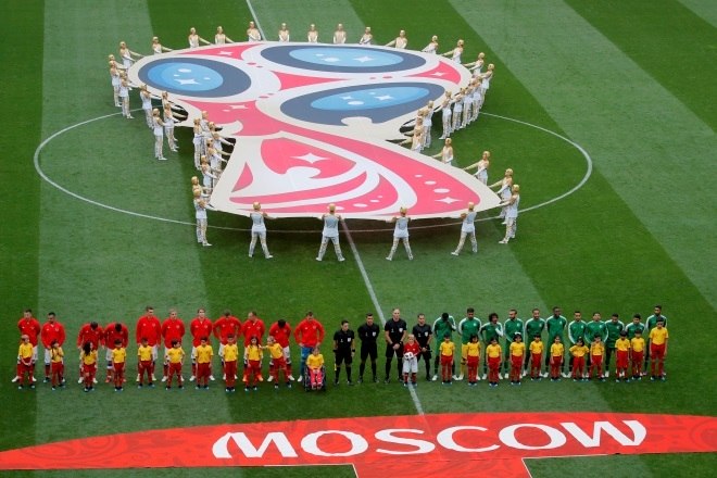 Fotos: Festa de abertura da Copa do Mundo Rússia 2018, Brasil