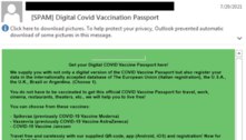 Venda de certificados falsos de vacinação leva a golpes digitais