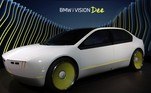 A montadora BMW também apresentou a própria estranheza: o carro BMW i Vision Dee. Não é exatamente um modelo funcional, mas uma mostra conceitual de tecnologias que podem equipar veículos da empresa. O Dee tem como missão reunir conceitos futuristas